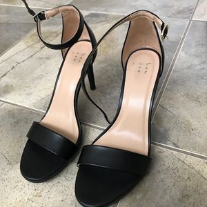 Black heels